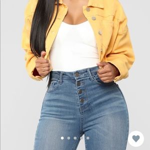 Fashion Nova Elise Denim Jacket